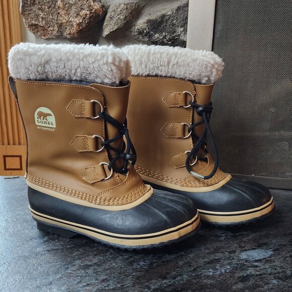 Sorel CARIBOU Waterproof Boots Size 5 - Picture 5 of 15